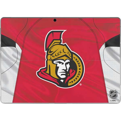 NHL Ottawa Senators Home Jersey Surface Pro 8 Skin